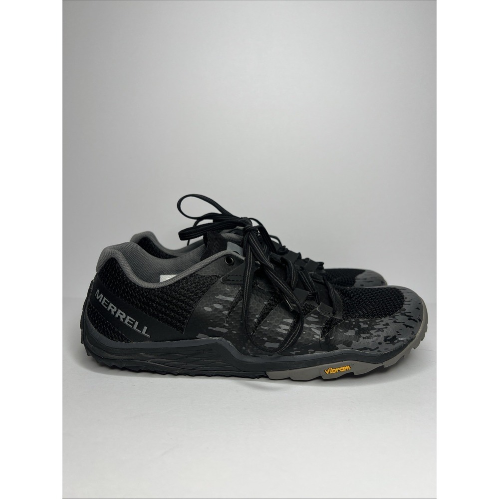 Merrell Trail Glove 5 Women's 8.5 Black Barefoot Minimalist Running Shoes J52850